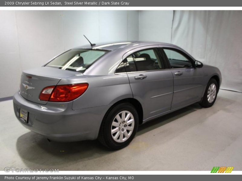 Steel Silver Metallic / Dark Slate Gray 2009 Chrysler Sebring LX Sedan