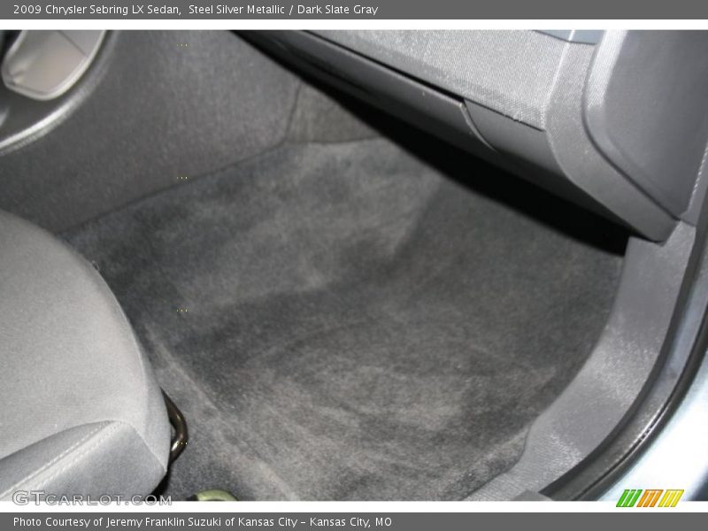Steel Silver Metallic / Dark Slate Gray 2009 Chrysler Sebring LX Sedan