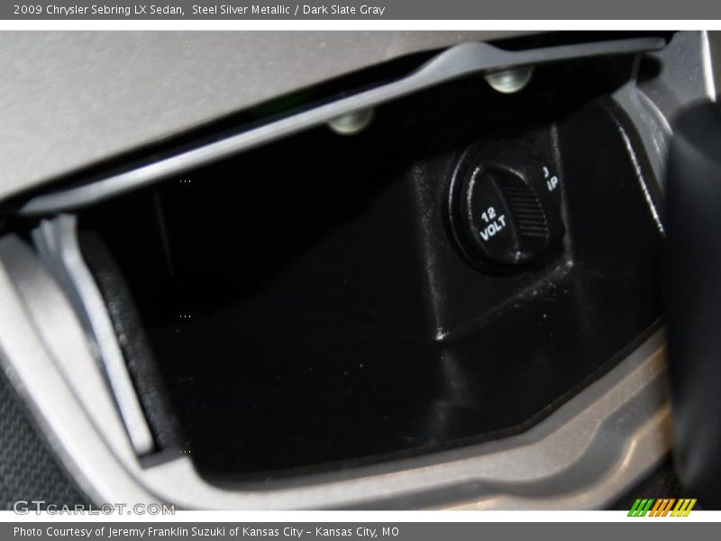 Steel Silver Metallic / Dark Slate Gray 2009 Chrysler Sebring LX Sedan
