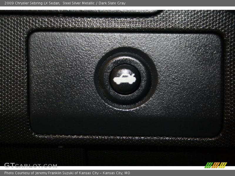 Steel Silver Metallic / Dark Slate Gray 2009 Chrysler Sebring LX Sedan