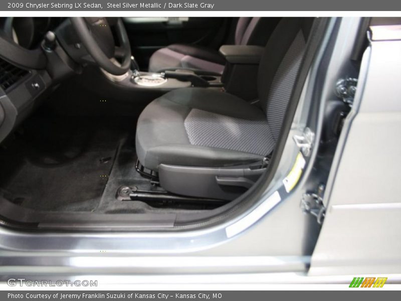Steel Silver Metallic / Dark Slate Gray 2009 Chrysler Sebring LX Sedan