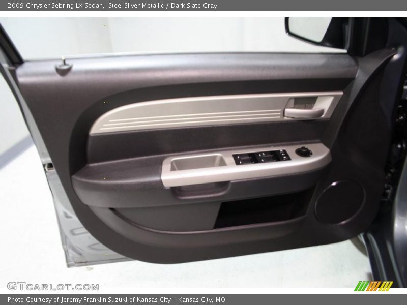 Steel Silver Metallic / Dark Slate Gray 2009 Chrysler Sebring LX Sedan