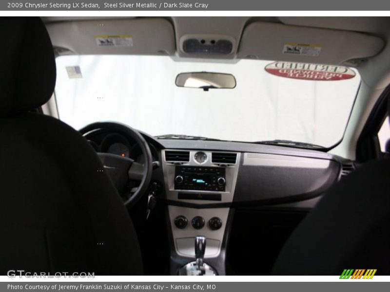 Steel Silver Metallic / Dark Slate Gray 2009 Chrysler Sebring LX Sedan