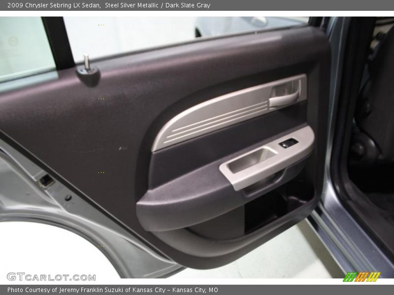 Steel Silver Metallic / Dark Slate Gray 2009 Chrysler Sebring LX Sedan