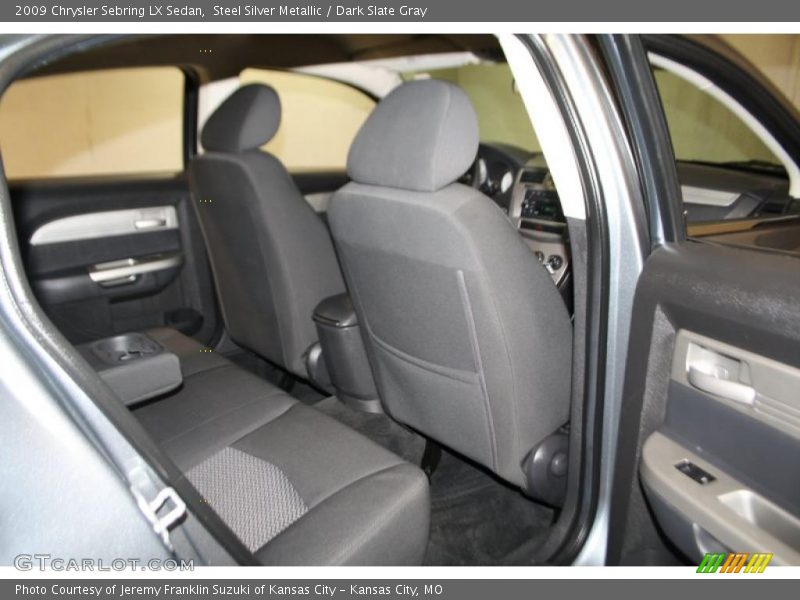 Steel Silver Metallic / Dark Slate Gray 2009 Chrysler Sebring LX Sedan
