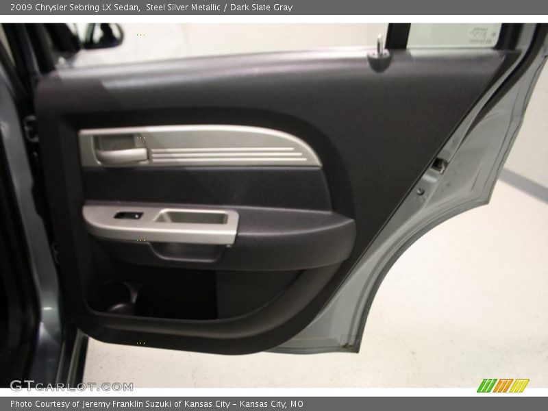 Steel Silver Metallic / Dark Slate Gray 2009 Chrysler Sebring LX Sedan