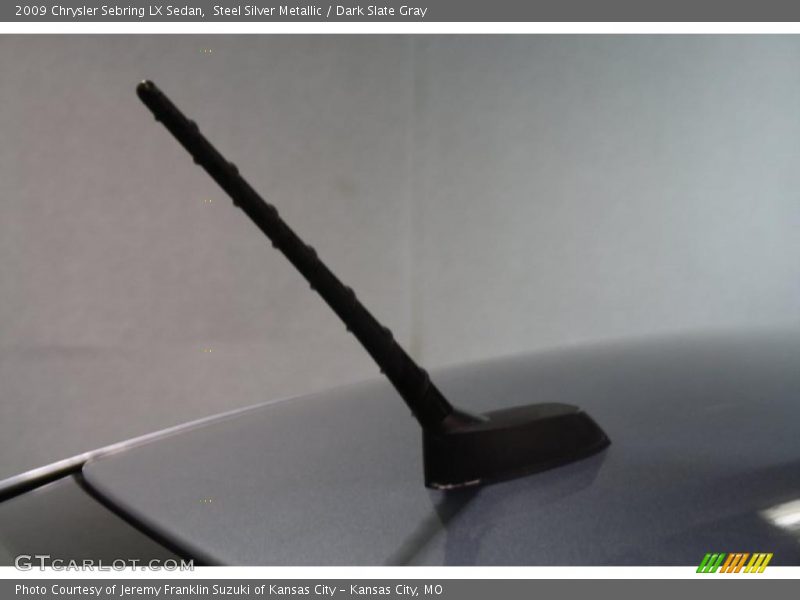 Steel Silver Metallic / Dark Slate Gray 2009 Chrysler Sebring LX Sedan