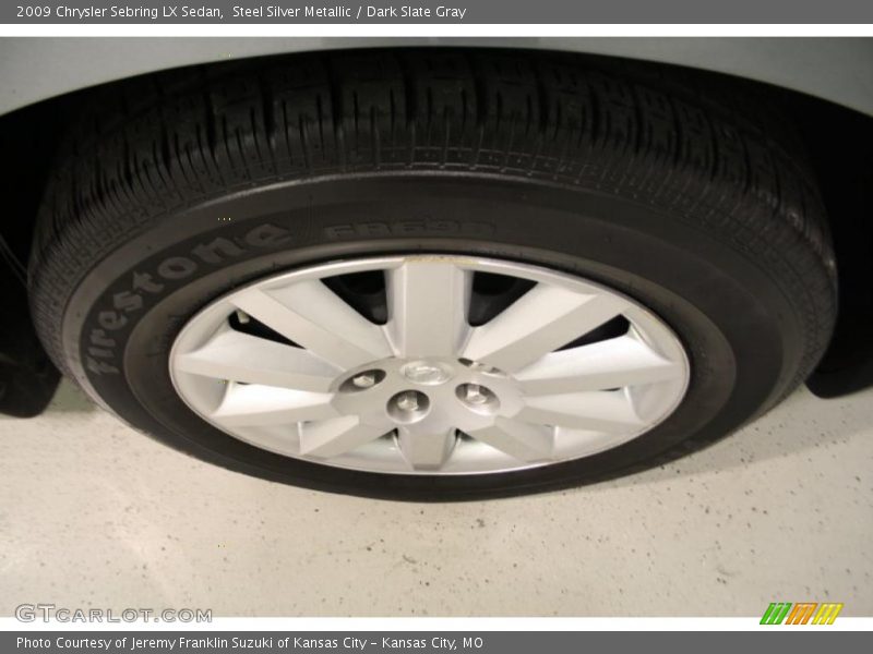 Steel Silver Metallic / Dark Slate Gray 2009 Chrysler Sebring LX Sedan