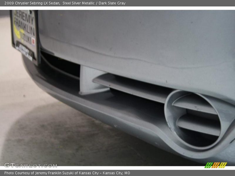 Steel Silver Metallic / Dark Slate Gray 2009 Chrysler Sebring LX Sedan