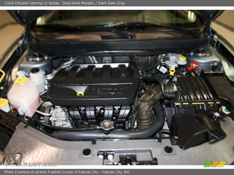 Steel Silver Metallic / Dark Slate Gray 2009 Chrysler Sebring LX Sedan