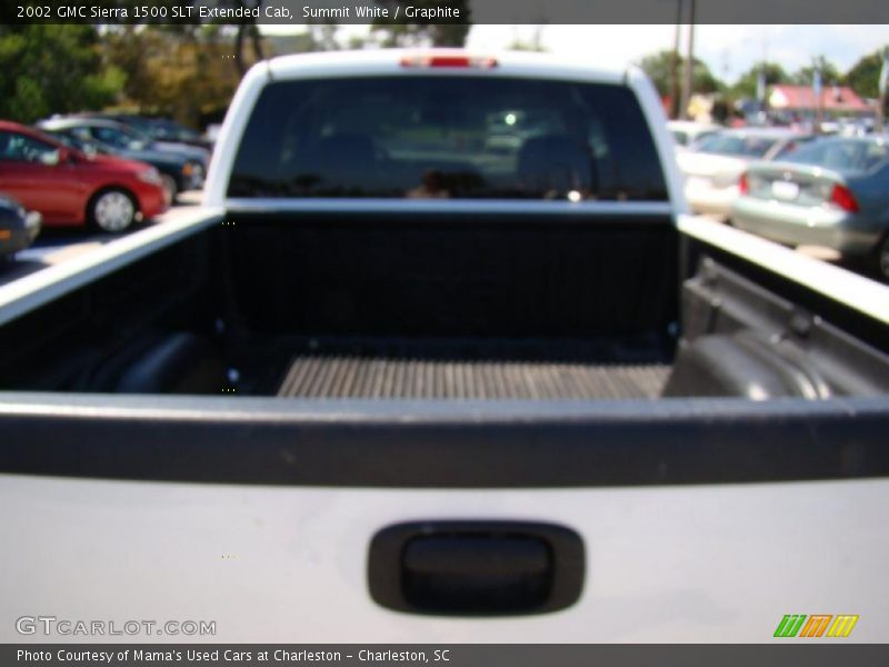 Summit White / Graphite 2002 GMC Sierra 1500 SLT Extended Cab