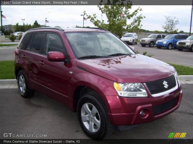 Shining Red Pearl / Black 2007 Suzuki Grand Vitara XSport