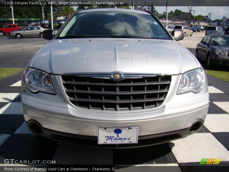 Bright Silver Metallic / Pastel Slate Gray 2008 Chrysler Pacifica LX AWD