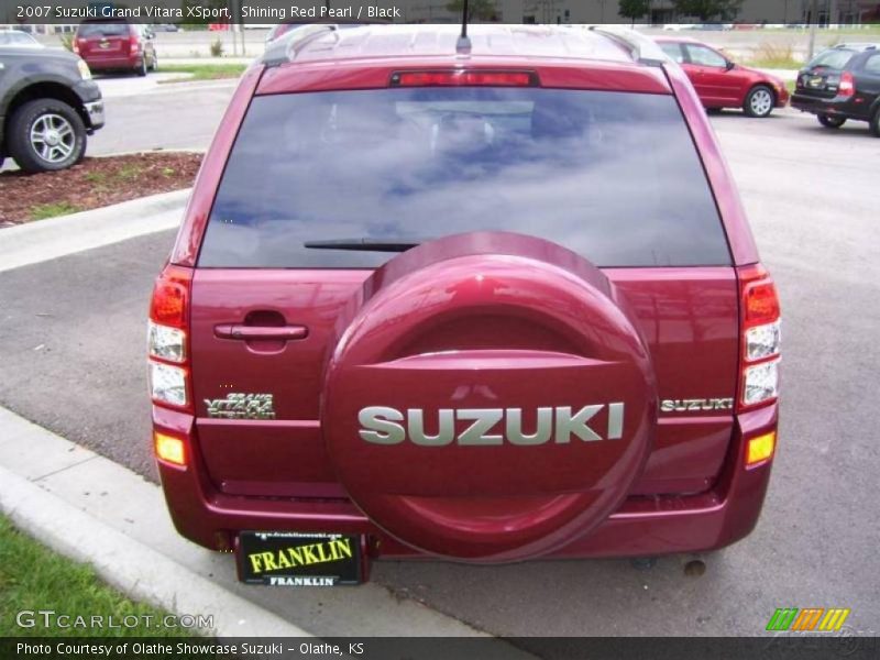 Shining Red Pearl / Black 2007 Suzuki Grand Vitara XSport