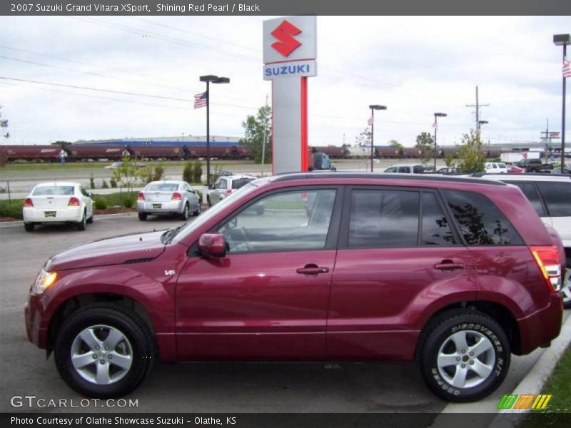 Shining Red Pearl / Black 2007 Suzuki Grand Vitara XSport