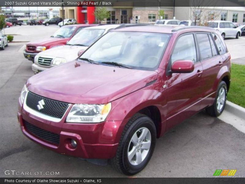 Shining Red Pearl / Black 2007 Suzuki Grand Vitara XSport