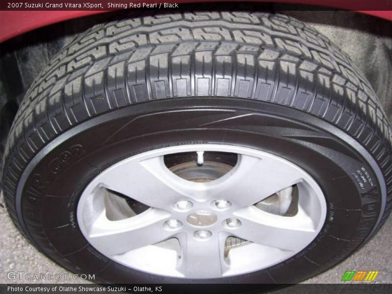 Shining Red Pearl / Black 2007 Suzuki Grand Vitara XSport