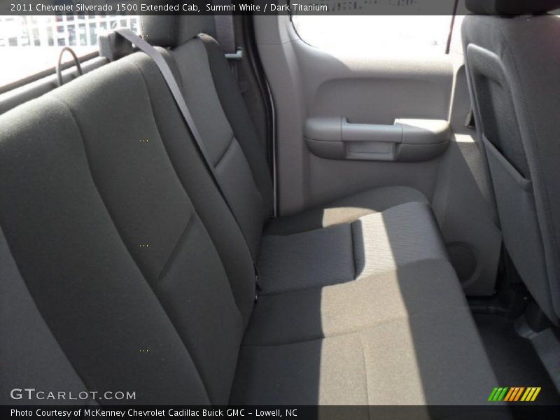 Summit White / Dark Titanium 2011 Chevrolet Silverado 1500 Extended Cab