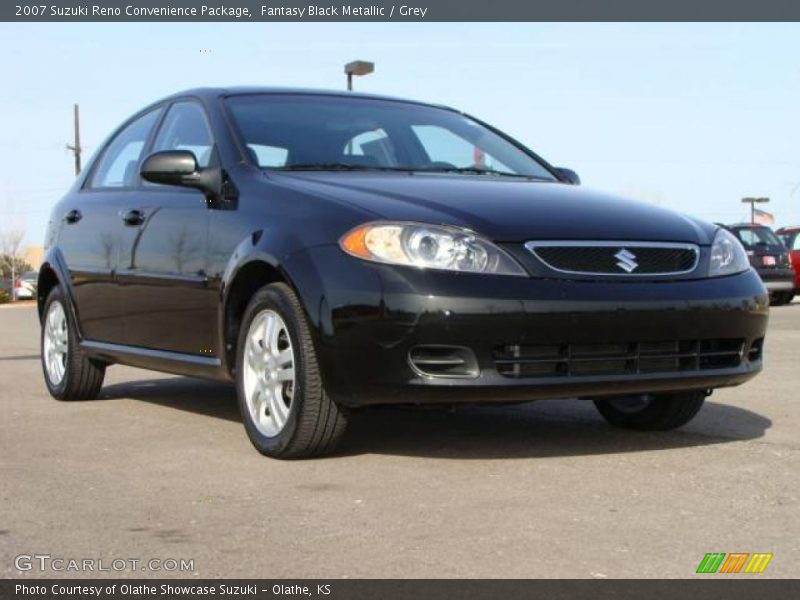 Fantasy Black Metallic / Grey 2007 Suzuki Reno Convenience Package