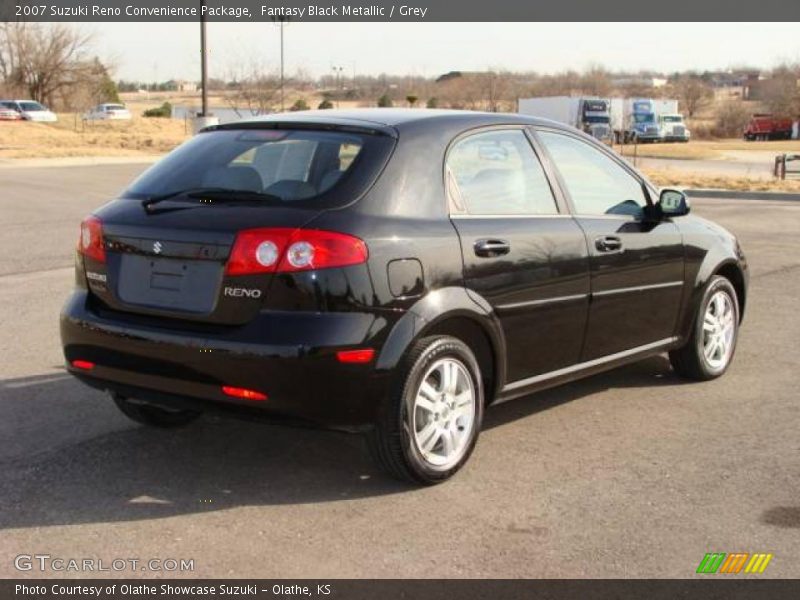 Fantasy Black Metallic / Grey 2007 Suzuki Reno Convenience Package