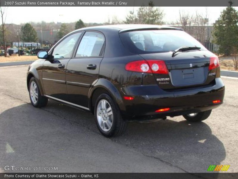 Fantasy Black Metallic / Grey 2007 Suzuki Reno Convenience Package