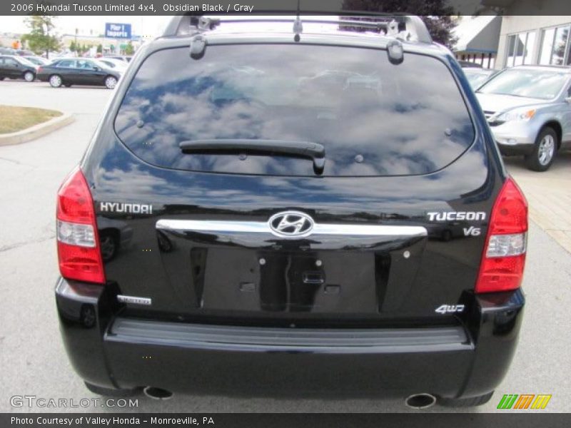 Obsidian Black / Gray 2006 Hyundai Tucson Limited 4x4