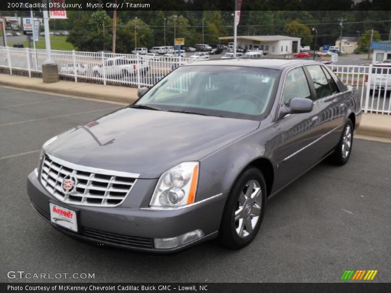 Mystic Gray / Titanium 2007 Cadillac DTS Luxury