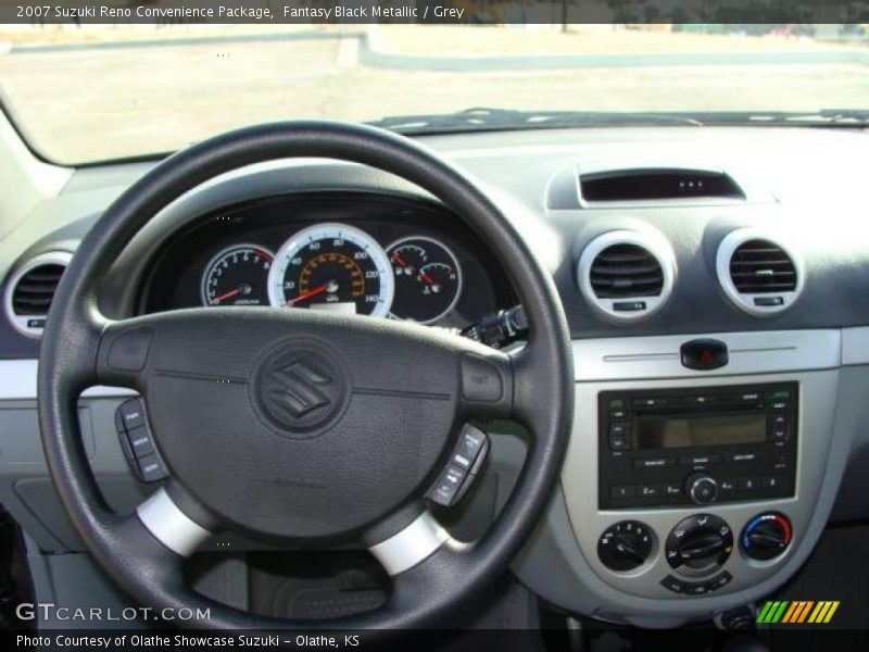 Fantasy Black Metallic / Grey 2007 Suzuki Reno Convenience Package