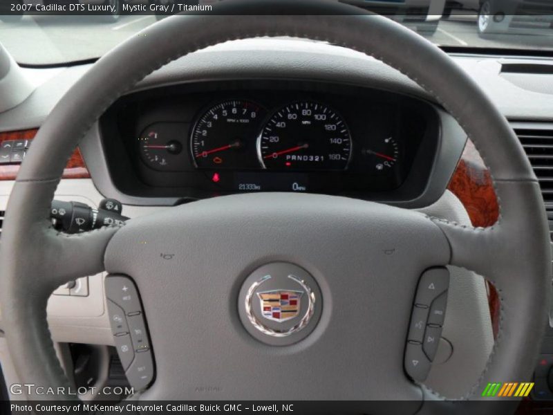 Mystic Gray / Titanium 2007 Cadillac DTS Luxury