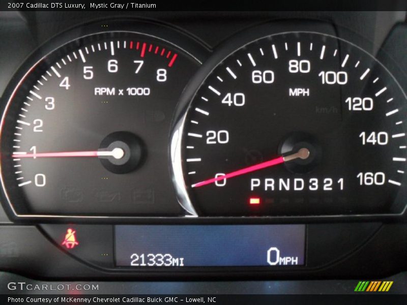 Mystic Gray / Titanium 2007 Cadillac DTS Luxury