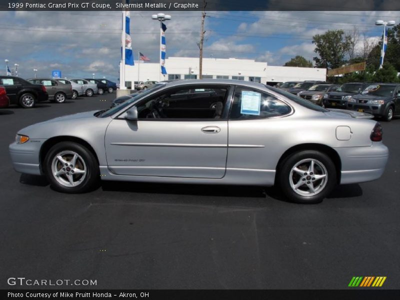 Silvermist Metallic / Graphite 1999 Pontiac Grand Prix GT Coupe