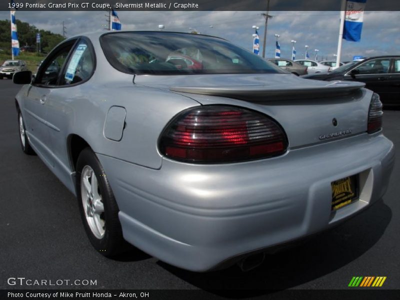 Silvermist Metallic / Graphite 1999 Pontiac Grand Prix GT Coupe