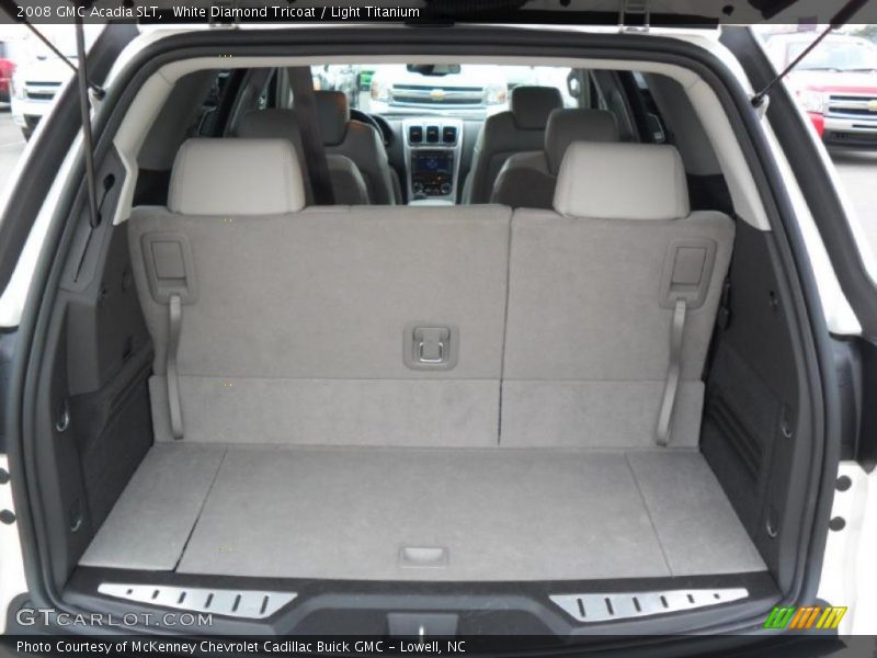 White Diamond Tricoat / Light Titanium 2008 GMC Acadia SLT