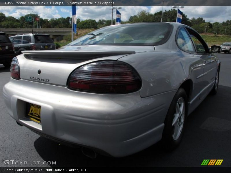 Silvermist Metallic / Graphite 1999 Pontiac Grand Prix GT Coupe