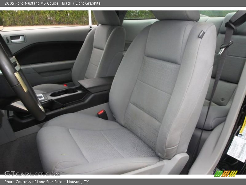 Black / Light Graphite 2009 Ford Mustang V6 Coupe