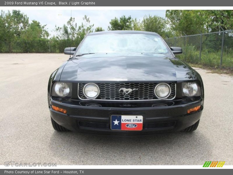 Black / Light Graphite 2009 Ford Mustang V6 Coupe