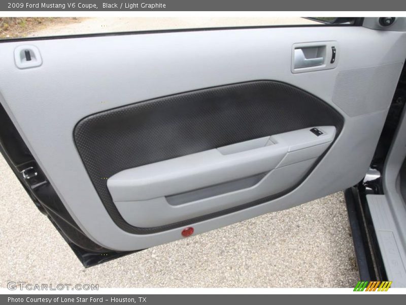 Black / Light Graphite 2009 Ford Mustang V6 Coupe