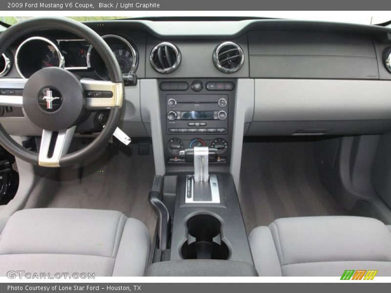 Black / Light Graphite 2009 Ford Mustang V6 Coupe