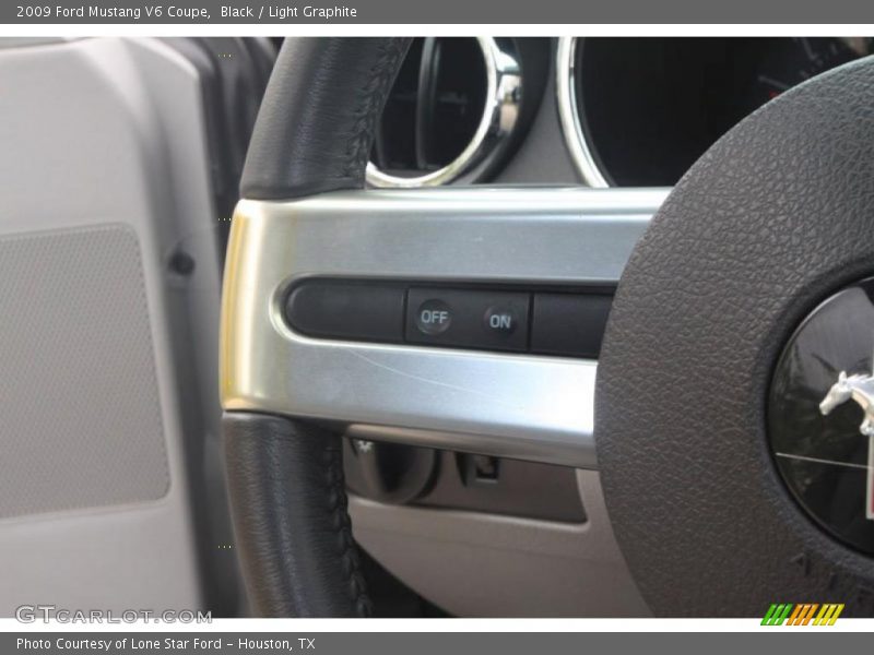 Black / Light Graphite 2009 Ford Mustang V6 Coupe