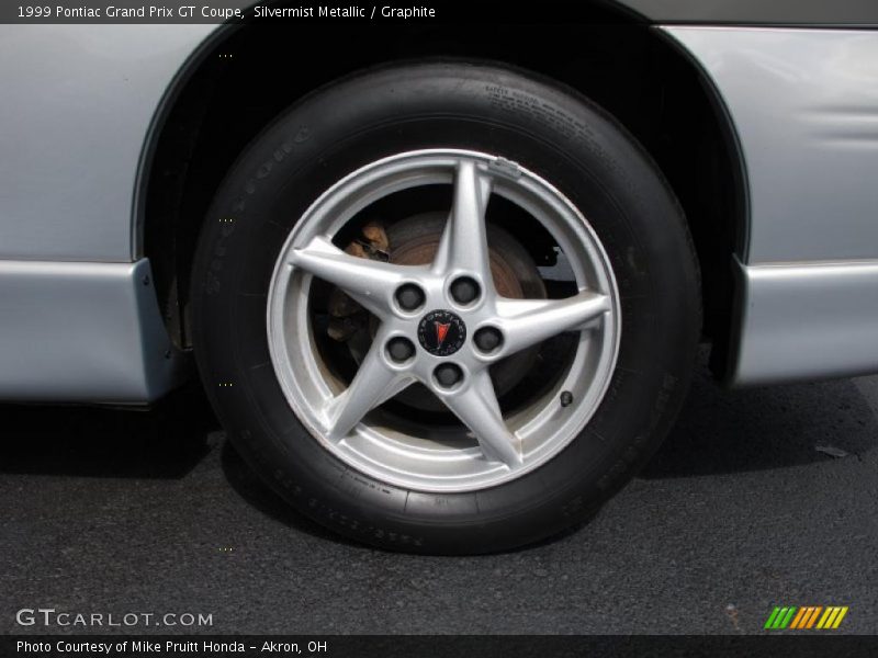 Silvermist Metallic / Graphite 1999 Pontiac Grand Prix GT Coupe