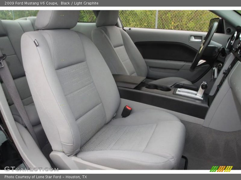 Black / Light Graphite 2009 Ford Mustang V6 Coupe