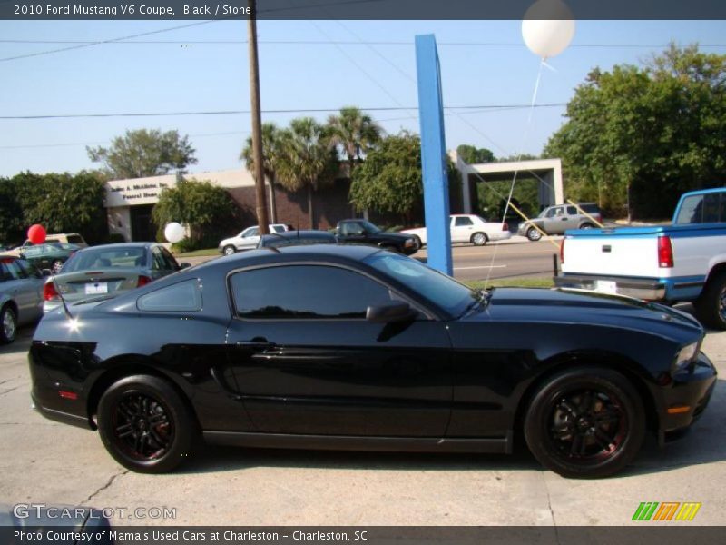 Black / Stone 2010 Ford Mustang V6 Coupe
