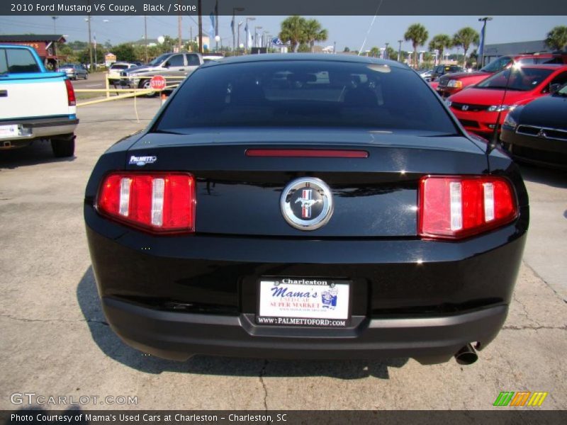 Black / Stone 2010 Ford Mustang V6 Coupe