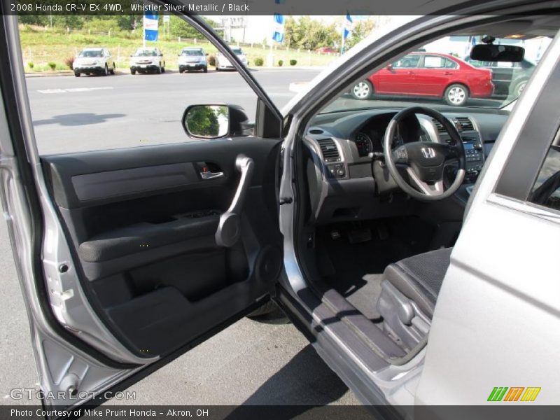 Whistler Silver Metallic / Black 2008 Honda CR-V EX 4WD