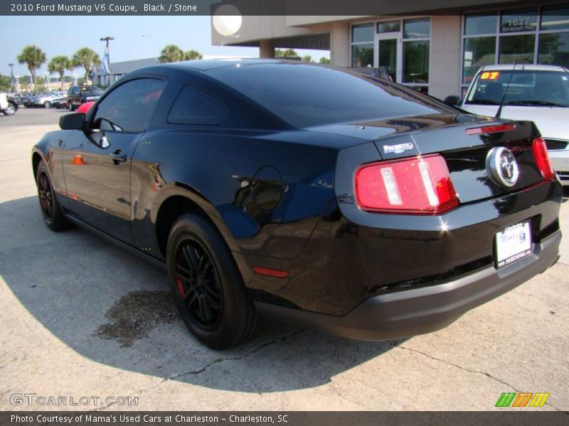 Black / Stone 2010 Ford Mustang V6 Coupe