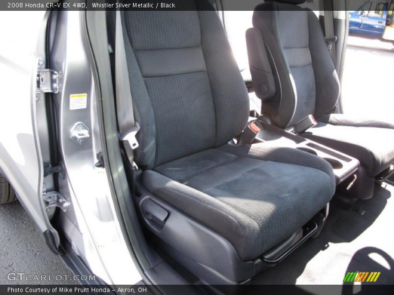 Whistler Silver Metallic / Black 2008 Honda CR-V EX 4WD