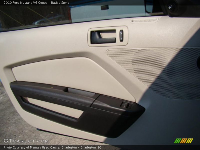 Black / Stone 2010 Ford Mustang V6 Coupe