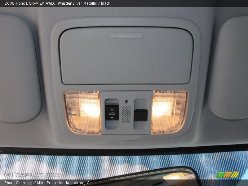 Whistler Silver Metallic / Black 2008 Honda CR-V EX 4WD
