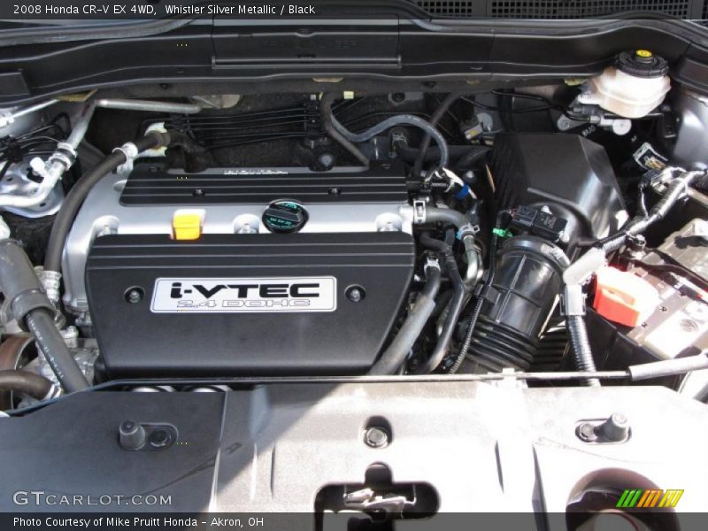 Whistler Silver Metallic / Black 2008 Honda CR-V EX 4WD