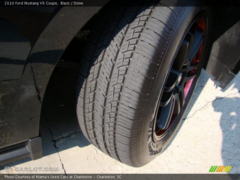 Black / Stone 2010 Ford Mustang V6 Coupe